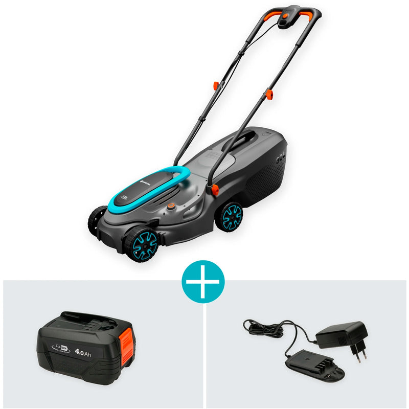 Afbeelding laden in galerijviewer, Gardena powermax 32 18v p4a read grasmaaier accu incl. oplader 18 v snijbreedte max. 320 mm
