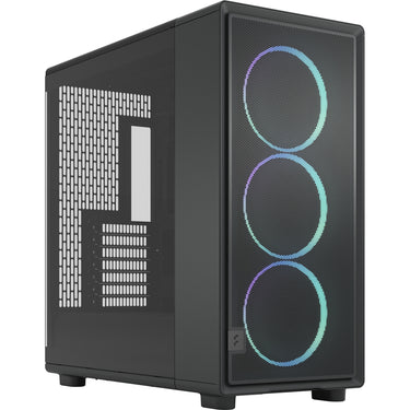 Fractal design epoch xl tg rgb midi tower behuizing (zwart | 2x usb-a | 1x usb-c | rgb | tempered glass)