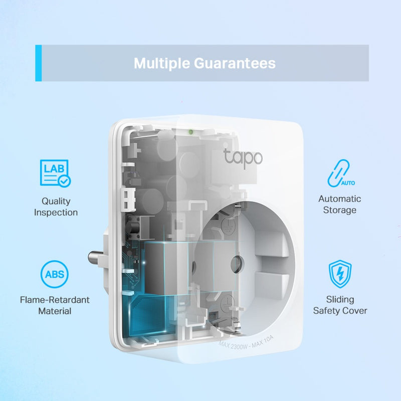 Afbeelding laden in galerijviewer, Tp-link tapo p100 mini smart wifi-stopcontact (4 pack) schakel stekkerdoos (wit, 4 stuks)
