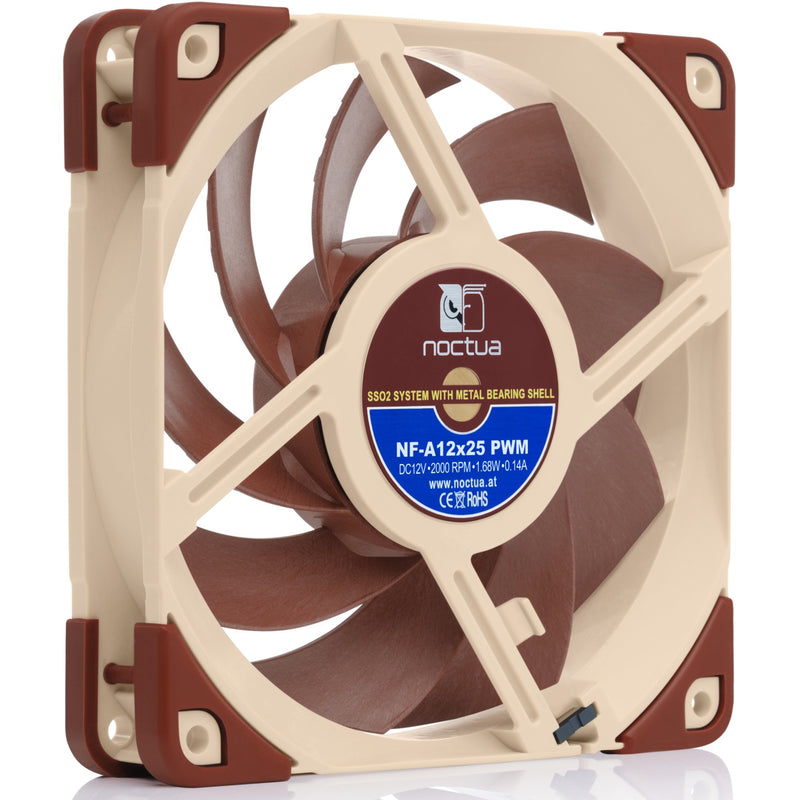 Afbeelding laden in galerijviewer, Noctua nf-a12x25 pwm case fan (120 x 120 x 25 mm)
