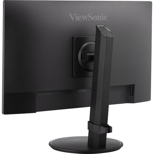 Viewsonic vg2408a 24 monitor (zwart, 1x hdmi, 1x displayport, usb-c, usb-a, sound, 100 hz)