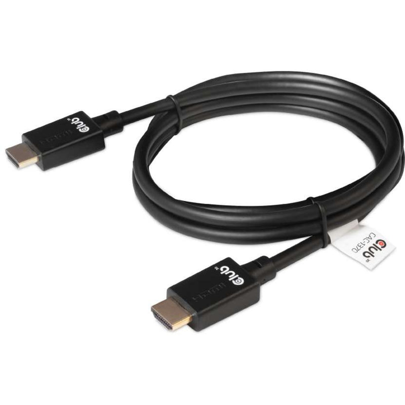 Afbeelding laden in galerijviewer, Club 3d gecertificeerde ultra high speed hdmi 2.1 kabel (zwart, 1,5 meter, 8k)
