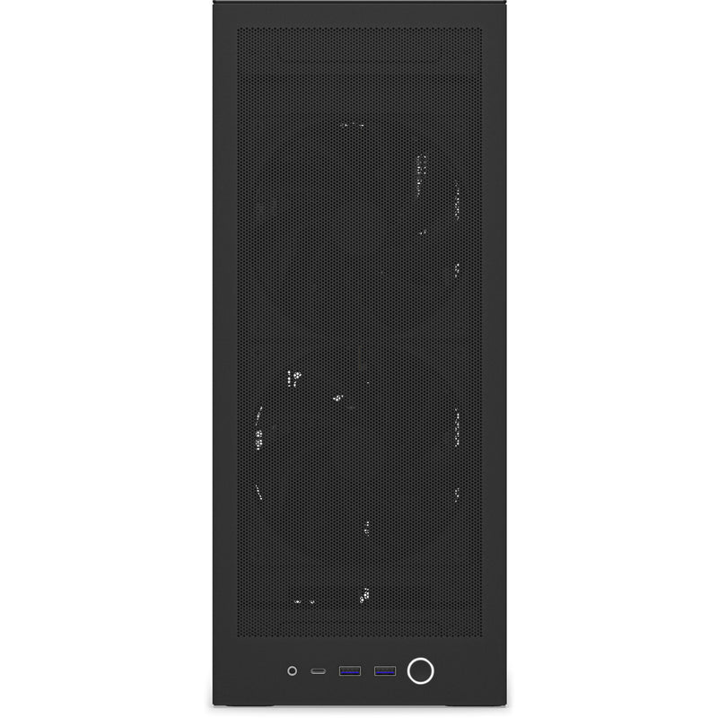 Afbeelding laden in galerijviewer, Nzxt h2 flow mini tower behuizing (zwart | 2x usb-a | 1x usb-c | tempered glass)
