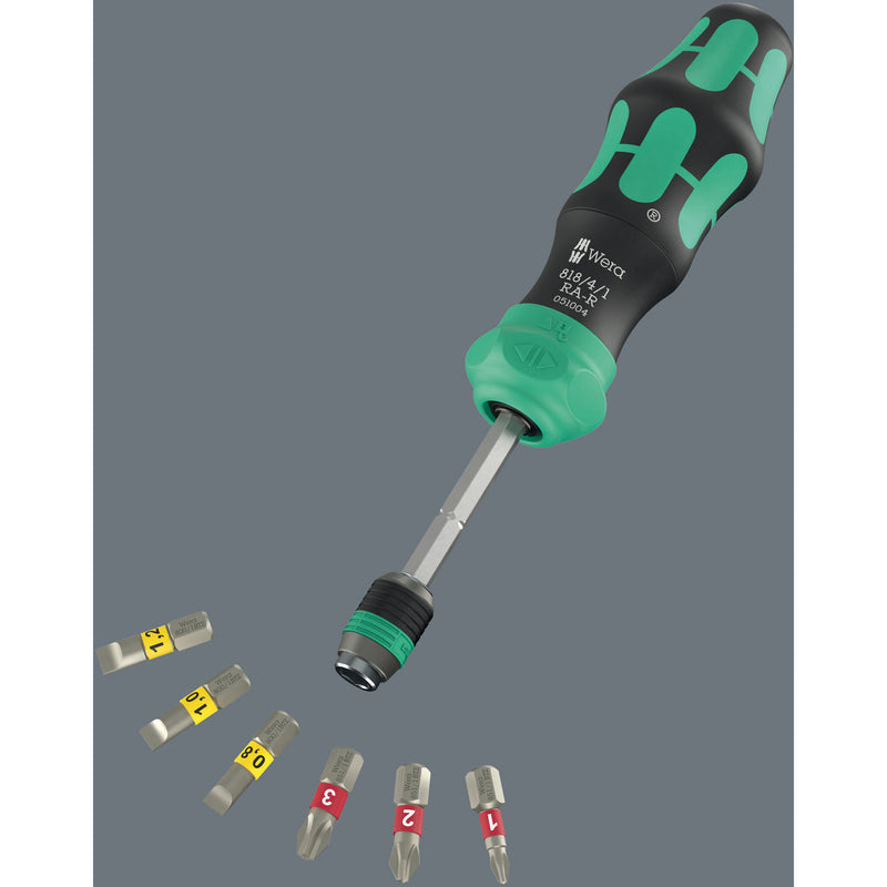 Afbeelding laden in galerijviewer, Wera kraftform kompakt 20 ra-r, 6‑delig bitset (zwart groen)
