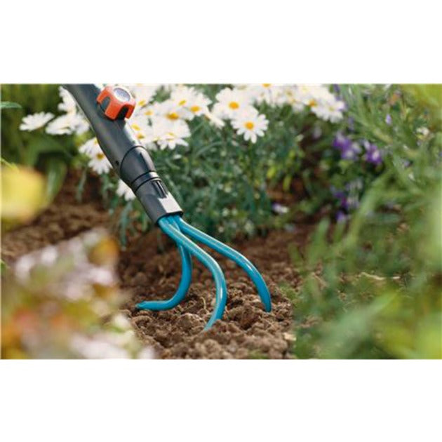Afbeelding laden in galerijviewer, Gardena combisystem krabber handkrabber (turquoise, 3166-20)
