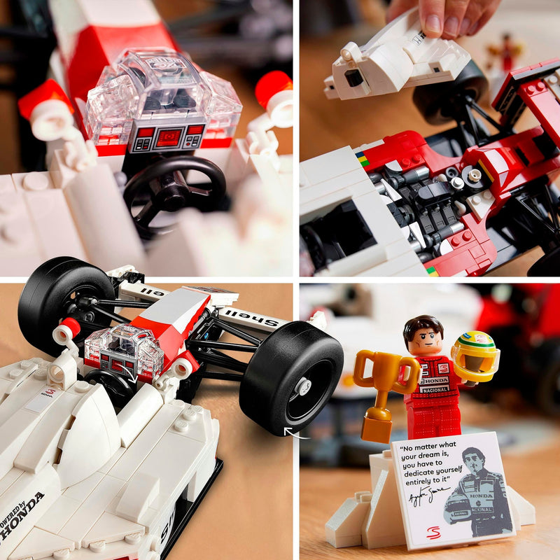 Afbeelding laden in galerijviewer, Lego icons mclaren mp4 4 en ayrton senna - 10330
