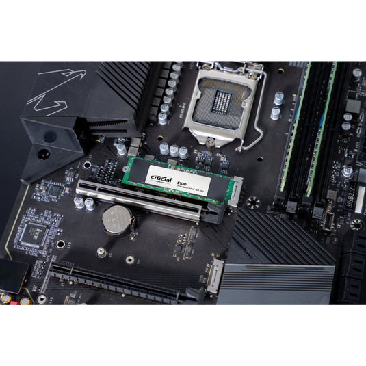 Crucial e100 480 gb ssd (ct480e100ssd8, pcie 4.0 x4, nvme, m.2 2280)