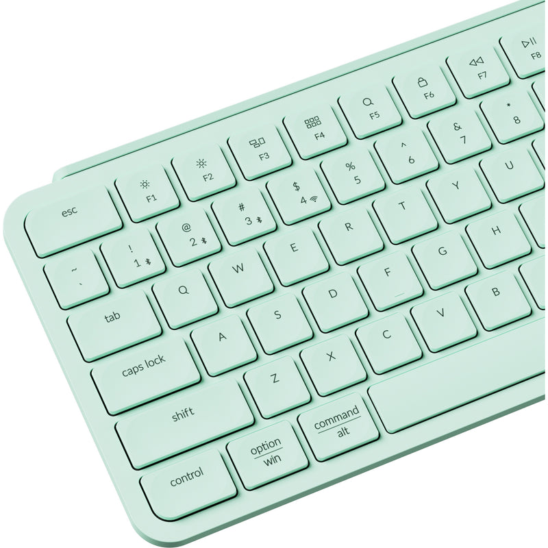 Afbeelding laden in galerijviewer, Keychron b6 pro-k7 toetsenbord (mint, us lay-out (qwerty), scissor switches, 100%, abs, 2.4 ghz | bluetooth 5.2 | usb-c)
