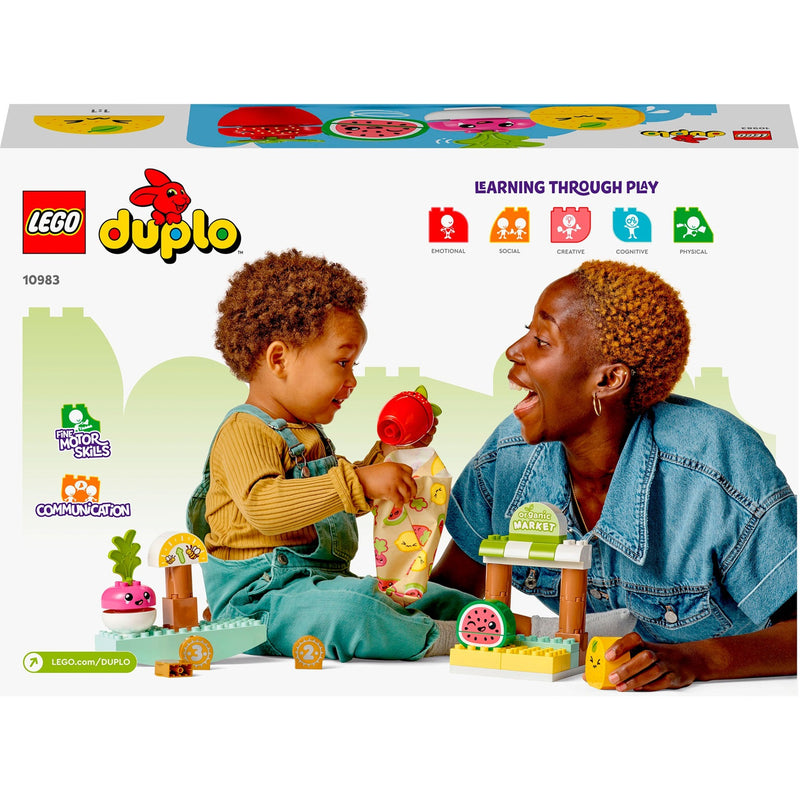 Afbeelding laden in galerijviewer, Lego duplo - biomarkt constructiespeelgoed (10983)
