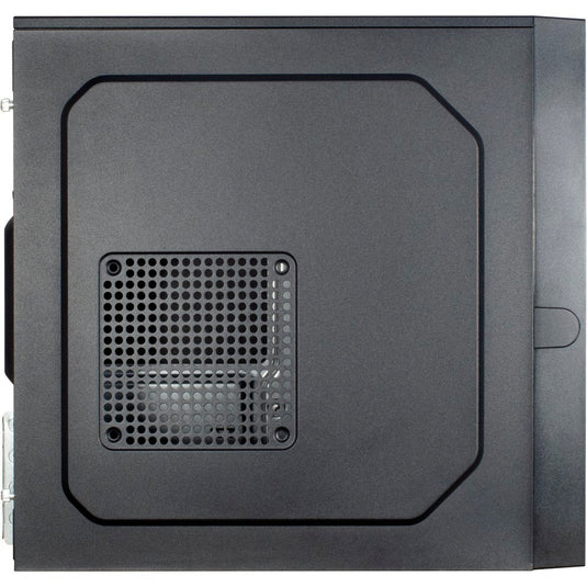 Inter-tech it-6505 reto mini tower behuizing (zwart | 2x usb-a)
