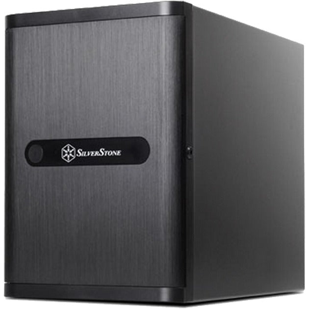 Afbeelding laden in galerijviewer, Silverstone sst-ds380b mini tower behuizing (zwart | 2x usb-a)
