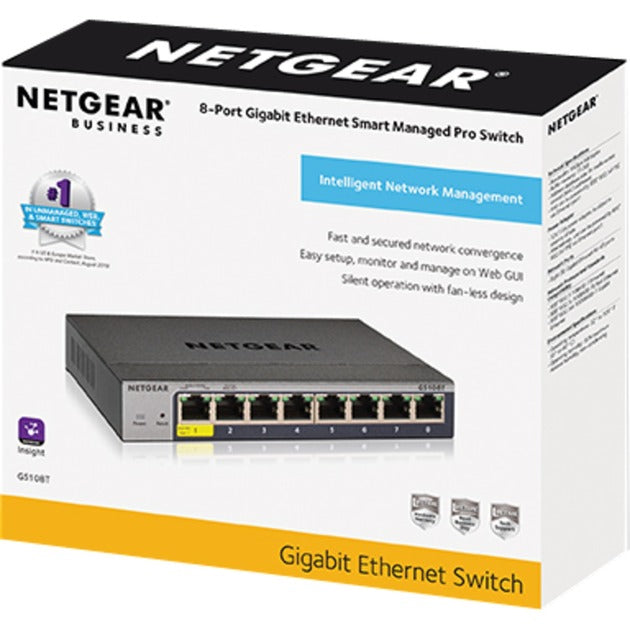 Afbeelding laden in galerijviewer, Abi schakelaar netgear gs108t-300pes gs108tv3 grijs

