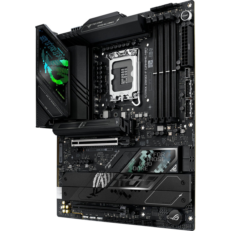 Afbeelding laden in galerijviewer, Asus rog strix z890-f gaming wifi socket 1851 moederbord (zwart, raid, 2.5gb-lan, wi-fi 7, bt, sound, atx)
