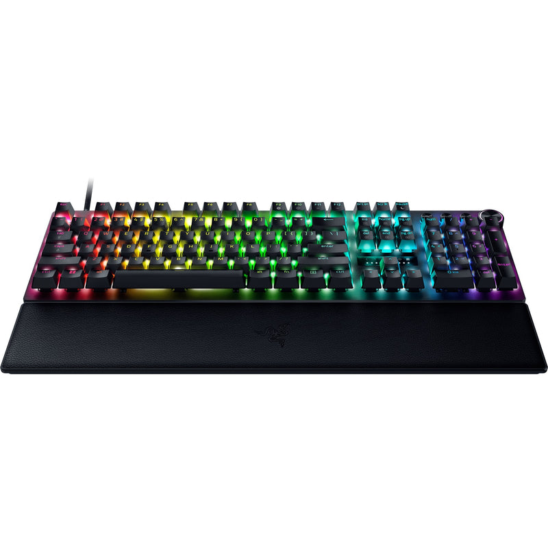 Afbeelding laden in galerijviewer, Razer huntsman v3 pro rgb mechanisch gaming toetsenbord (zwart, us lay-out (qwerty), analog optical gen 2, 100%, double-shot pbt)
