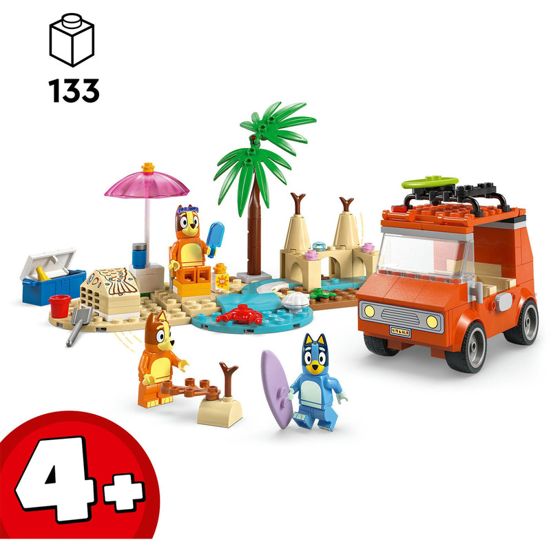 Afbeelding laden in galerijviewer, Lego ® bluey: bluey's autorit naar het strand, bouwset - 11202
