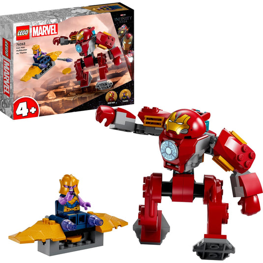 Lego marvel - iron man hulkbuster vs. thanos constructiespeelgoed (76263)