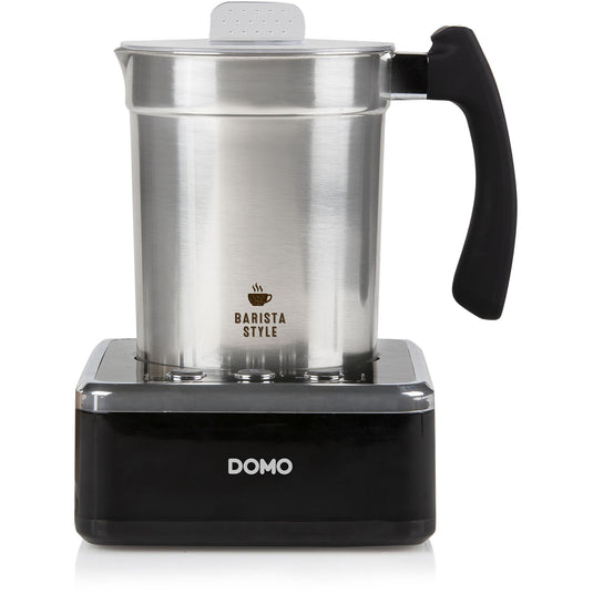 Domo melkopschuimer do717mf (inox zwart)