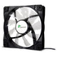 Inter-tech argus l-12025 120x120x25 mm case fan (zwart transparant, 120 x 120 x 25 mm)
