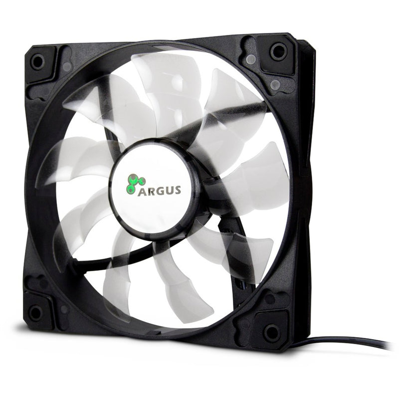 Afbeelding laden in galerijviewer, Inter-tech argus l-12025 120x120x25 mm case fan (zwart, 120 x 120 x 25 mm)
