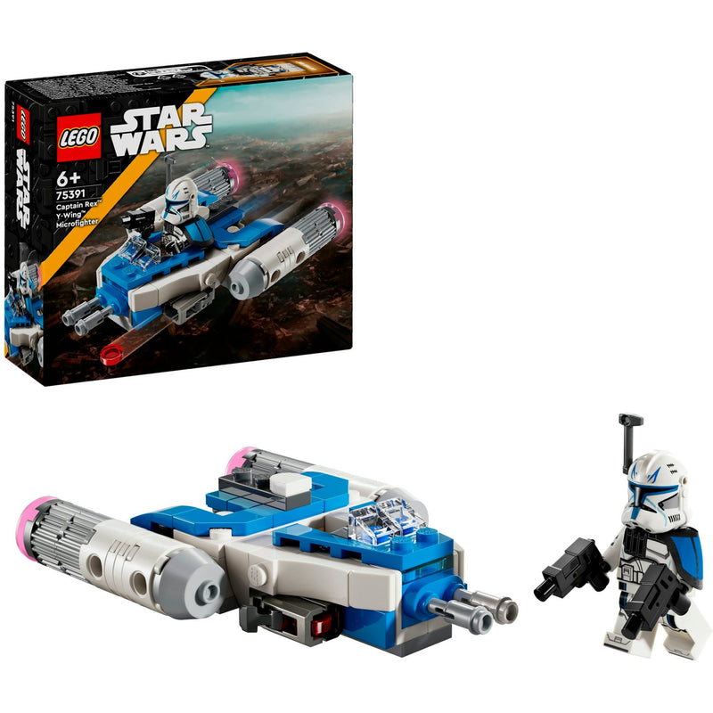 Afbeelding laden in galerijviewer, Lego star wars - captain rex y-wing microfighter constructiespeelgoed
