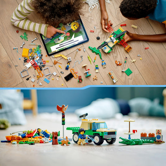 Lego city - wilde dieren reddingsmissies constructiespeelgoed (60353)