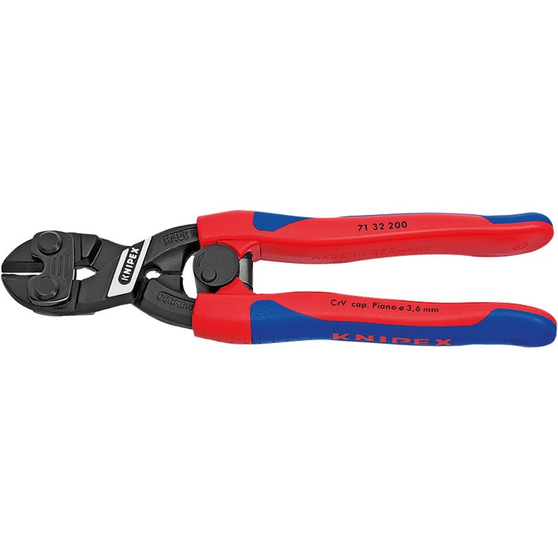 Afbeelding laden in galerijviewer, Knipex cobolt betonschaar 7132200 kniptang (middensnijder, met openingsveer)
