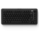 Iqunix zx75 dark side wireless mechanical keyboard (zwart, us lay-out (qwerty), cherry mx red, 75%, rgb leds, hot-swappable, double-shot pbt, 2.4ghz | bluetooth 5.1 | usb-c)