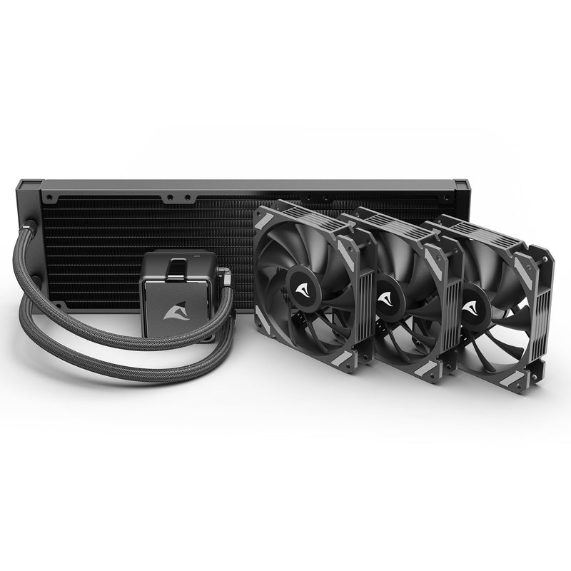 Afbeelding laden in galerijviewer, Sharkoon s40 waterkoeling (zwart, 4-pins pwm)
