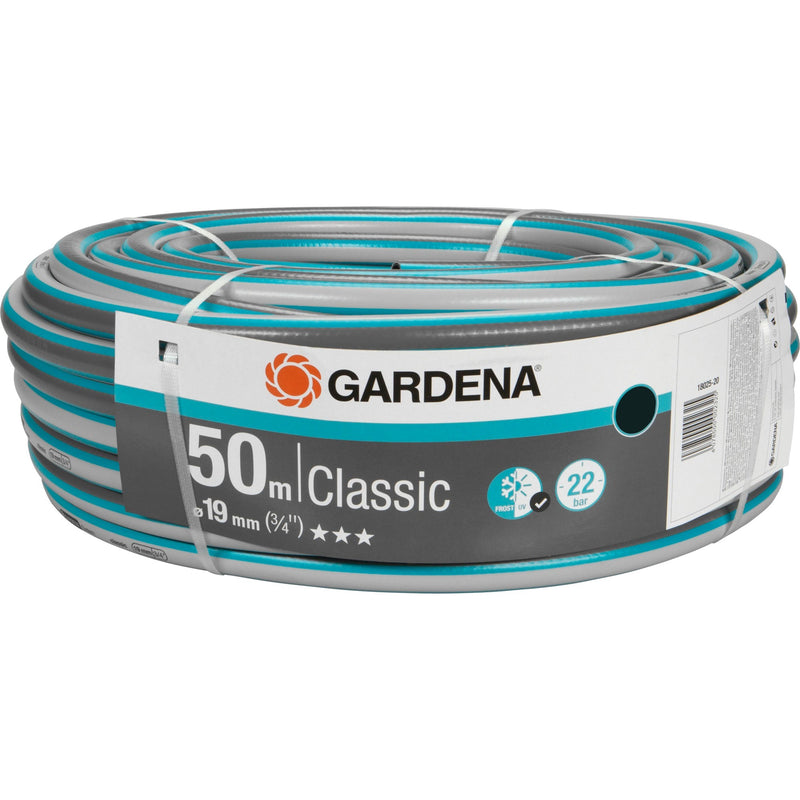 Afbeelding laden in galerijviewer, Gardena classic slang 19 mm (3 4 ) (grijs turquoise, 18025-20, 50 m)

