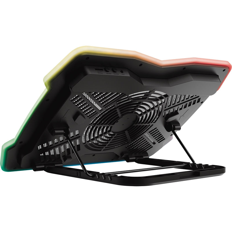 Afbeelding laden in galerijviewer, Trust gxt 1126 aura laptopkoeler (zwart, rgb)
