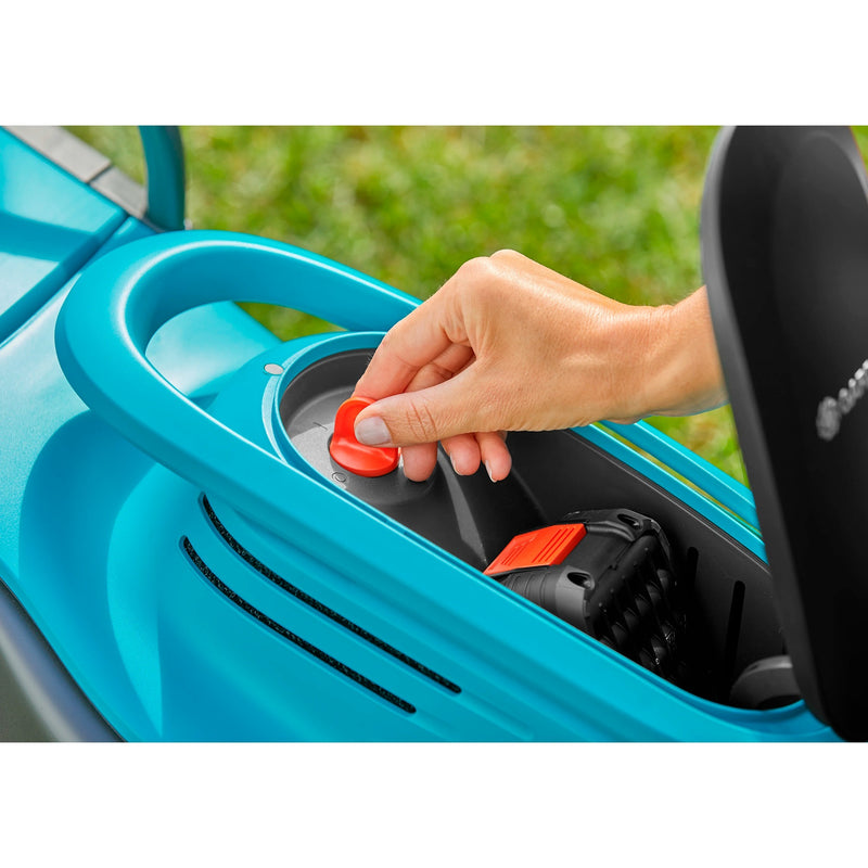 Afbeelding laden in galerijviewer, Gardena powermax 32 18v p4a read grasmaaier accu incl. oplader 18 v snijbreedte max. 320 mm

