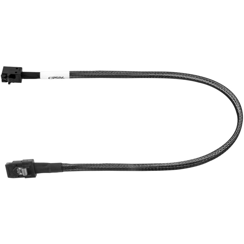 Afbeelding laden in galerijviewer, Silverstone mini-sas-adapterkabel sff 8643 naar sff-8087 (zwart, 60cm)
