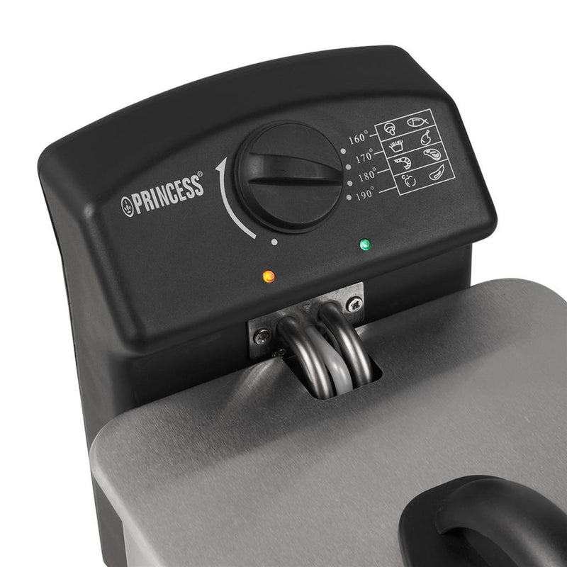 Afbeelding laden in galerijviewer, Princess 182642 friteuse frituurpan (roestvrij staal, 4,0 liter)
