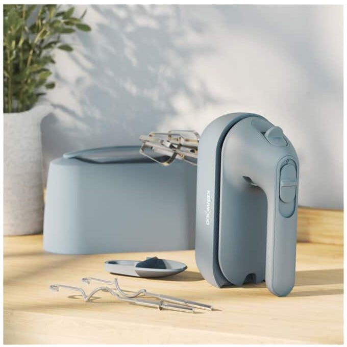 Afbeelding laden in galerijviewer, Kenwood handmixer quickmix go storm blue (blauwgrijs, 350 watt)
