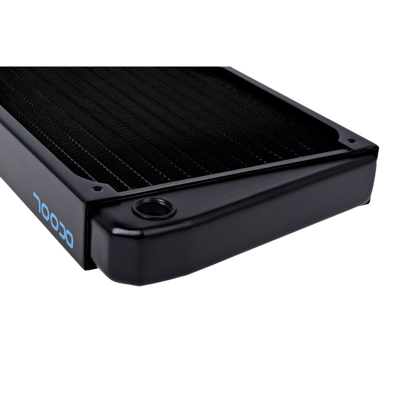 Afbeelding laden in galerijviewer, Alphacool nexxxos st30 full copper x-flow 420mm radiator (zwart)
