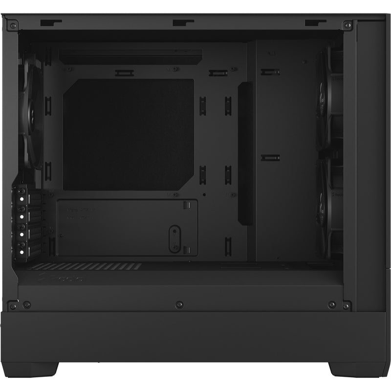 Afbeelding laden in galerijviewer, Fractal design pop mini silent black solid midi tower behuizing (zwart | 2x usb-a)
