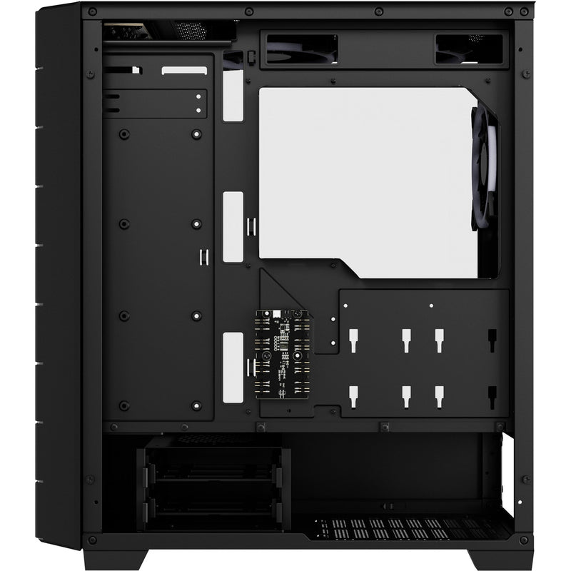 Afbeelding laden in galerijviewer, Sharkoon rgb hex midi tower behuizing (zwart | 2x usb-a | 1x usb-c | rgb | tempered glass)
