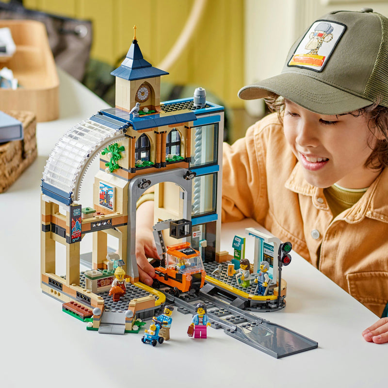 Afbeelding laden in galerijviewer, Lego ® city centraal station, bouwspeelgoedset - 60469

