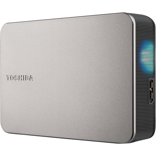 Toshiba canvio flex, 4 tb externe harde schijf (lichtzilver, hdtx240escca, usb 3.2 gen 1)