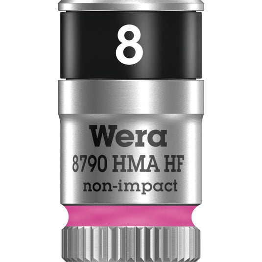 Wera belt a 1 zyklop doppen set dopsleutel (zwart, 10-delig, met vasthoudfunctie, met 1 4 -aandrijving)