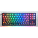 Ducky one 3 tkl ansi layout barebone rgb mechanisch toetsenbord (zwart, us lay-out (qwerty), 80% (tkl), rgb leds, hot swap, barebone)