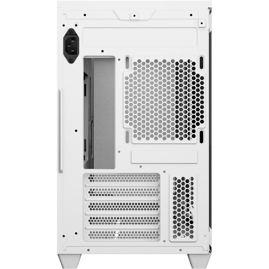 Aerocool stormfront mini mini tower behuizing (wit | 2x usb-a | 1x usb-c | window)