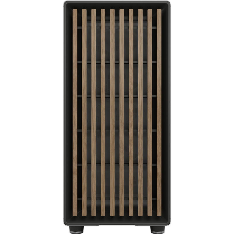 Afbeelding laden in galerijviewer, Fractal design north midi tower behuizing (wit houtkleur | 2x usb-a | 1x usb-c)
