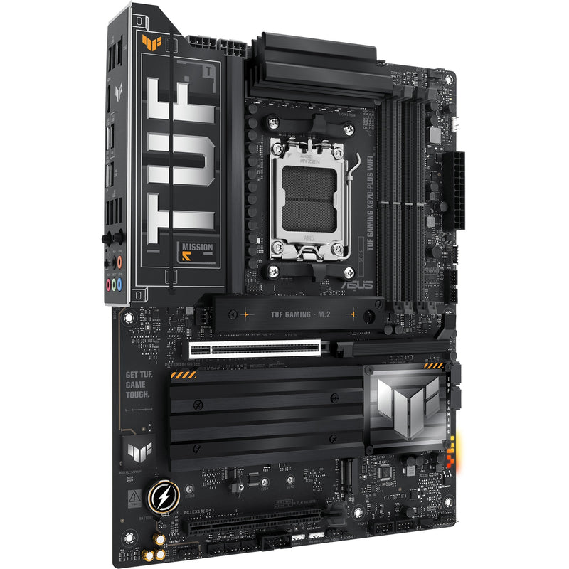 Afbeelding laden in galerijviewer, Asus tuf gaming x870-plus wifi socket am5 moederbord (raid, 2.5gb-lan, wi-fi 7, bt, sound, atx)
