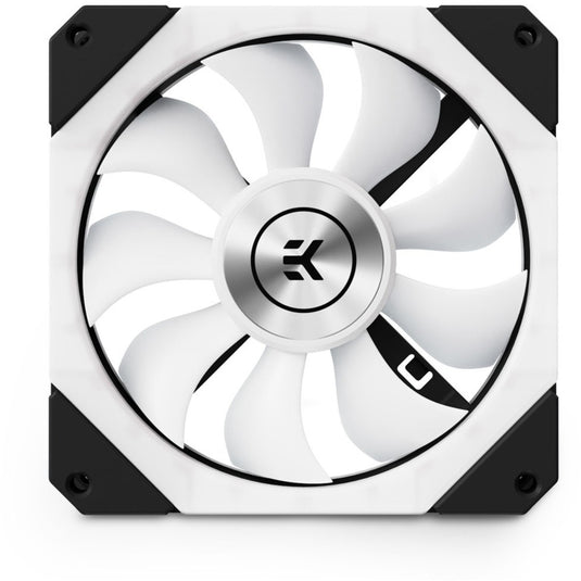 Ekwb ek-quantum impulse 120 d-rgb case fan (wit, 120 x 120 x 29 mm, pwm, rgb led)