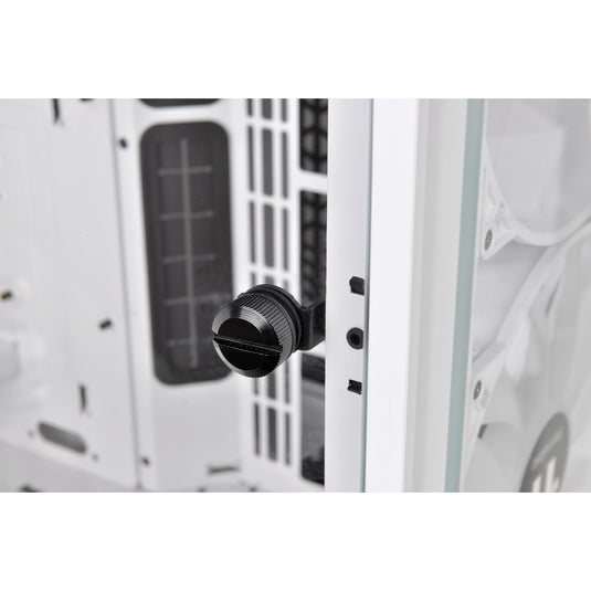 Thermaltake view 51 tg snow argb edition midi tower behuizing (wit | 4x usb-a | 1x usb-c | rgb | window)