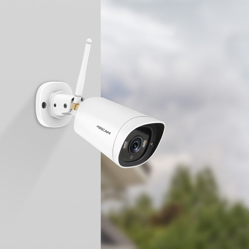 Afbeelding laden in galerijviewer, Foscam g4c, 2k starlight wifi buiten beveiligingscamera (wit)
