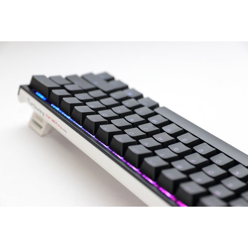 Afbeelding laden in galerijviewer, Ducky one 2 pro mini classic rgb mechanisch gaming toetsenbord (zwart, us lay-out (qwerty), cherry mx speed silver, 60%, rgb led, double-shot pbt, quack mechanics)

