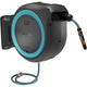 Gardena 40 m wand-slangenbox powerroll xxl slanghaspel (grijs turquoise, 40 meter, accu en oplader niet inbegrepen, power for all alliance, )