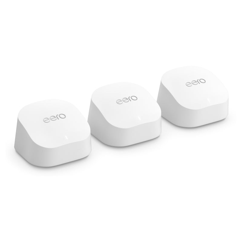 Afbeelding laden in galerijviewer, Eero 6+ mesh wifi system, 3 stuks mesh router (wit)
